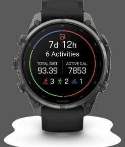 Garmin Fenix 9 Pro, Amoled, 47mm Black/pebble Gray