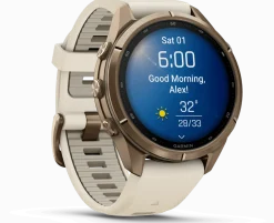 Garmin Fenix 9 Pro, Amoled, 43mm Gold/cream/fog Gray