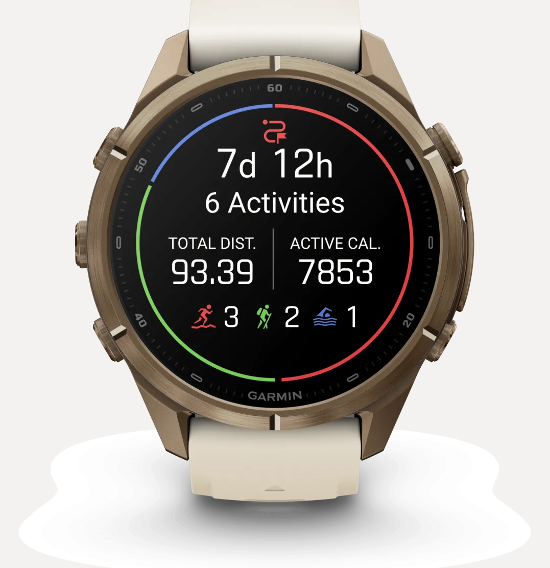 Garmin Fenix 9 Pro, Amoled, 43mm Gold/cream/fog Gray