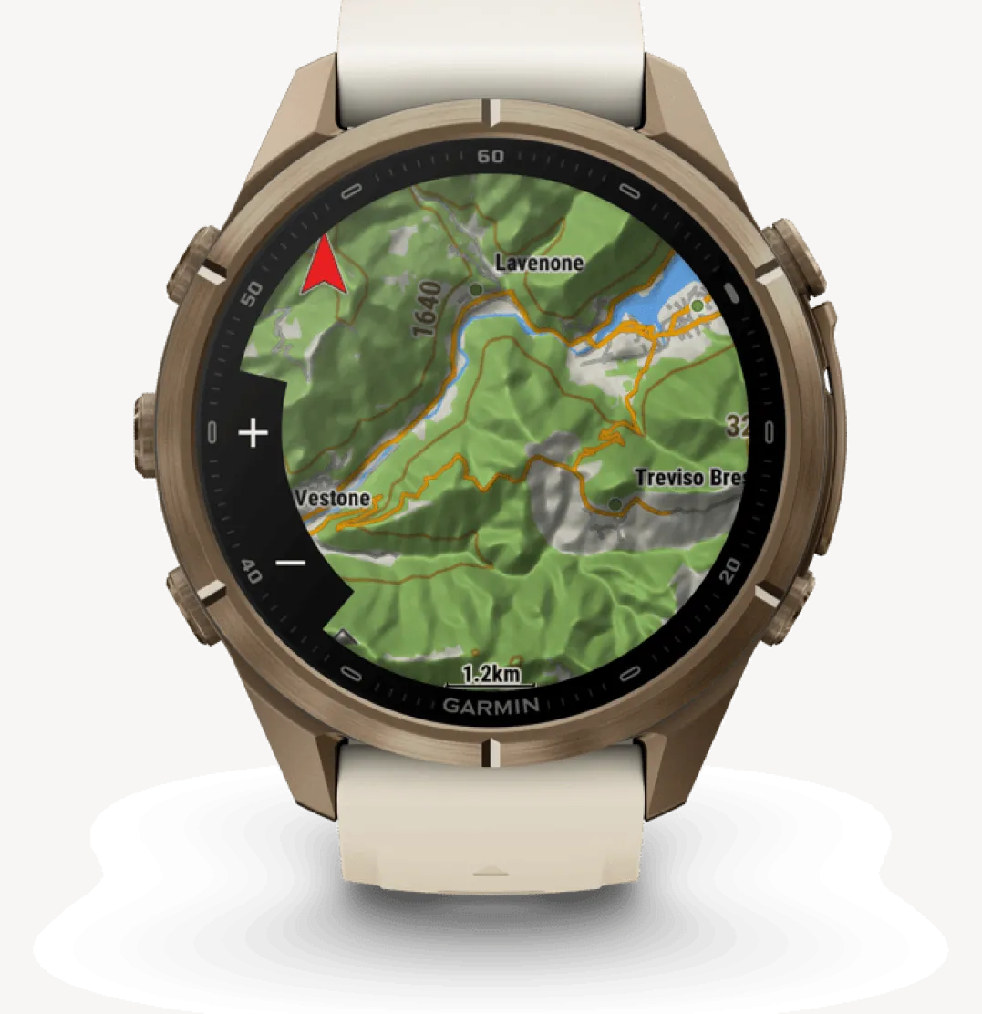 Garmin Fenix 9 Pro, Amoled, 43mm Gold/cream/fog Gray