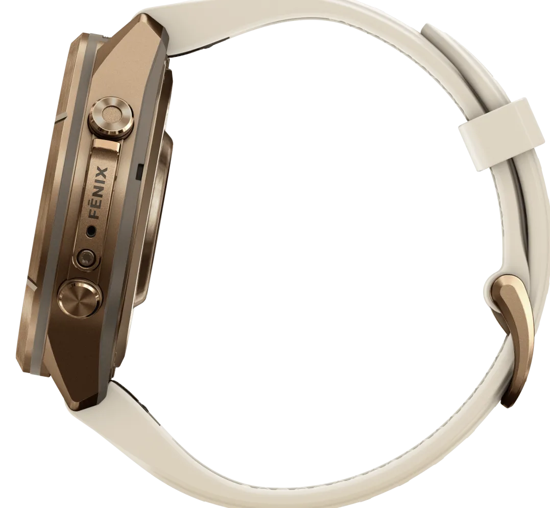 Garmin Fenix 9 Pro, Amoled, 43mm Gold/cream/fog Gray