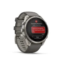Garmin Fenix 9 Pro, Solar, Inreach, 47mm Titan/peble Gray/silver Gray