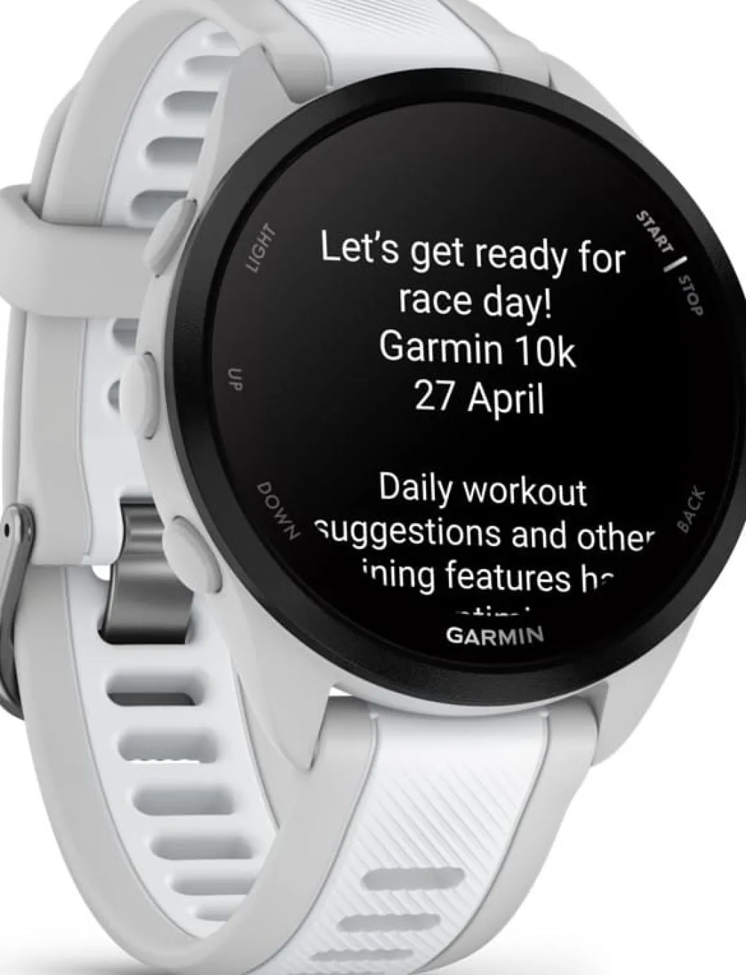 Garmin Forerunner 165 Mist Grey/Whitestone