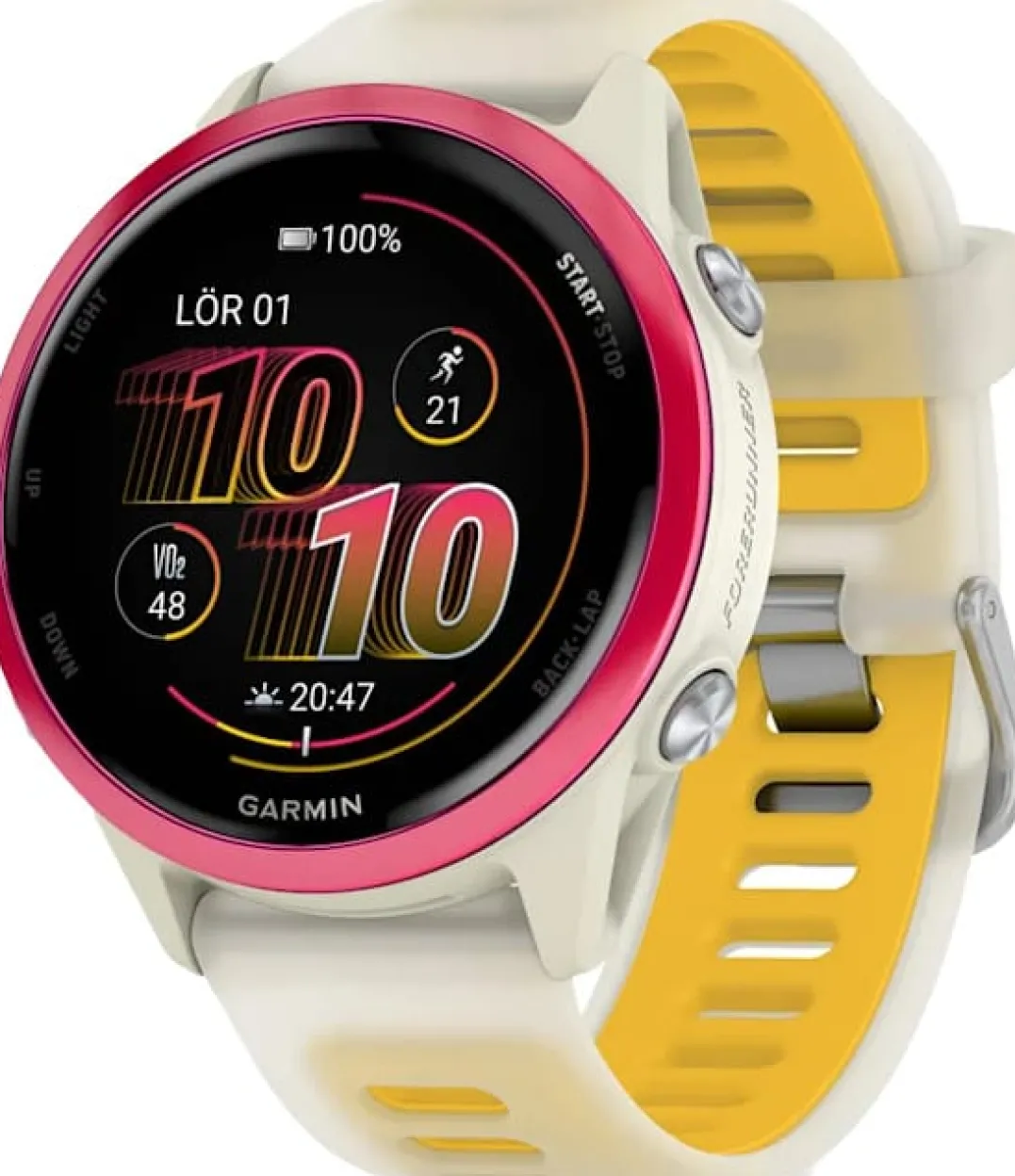 Garmin Forerunner 570 - 42mm Raspberry/mango
