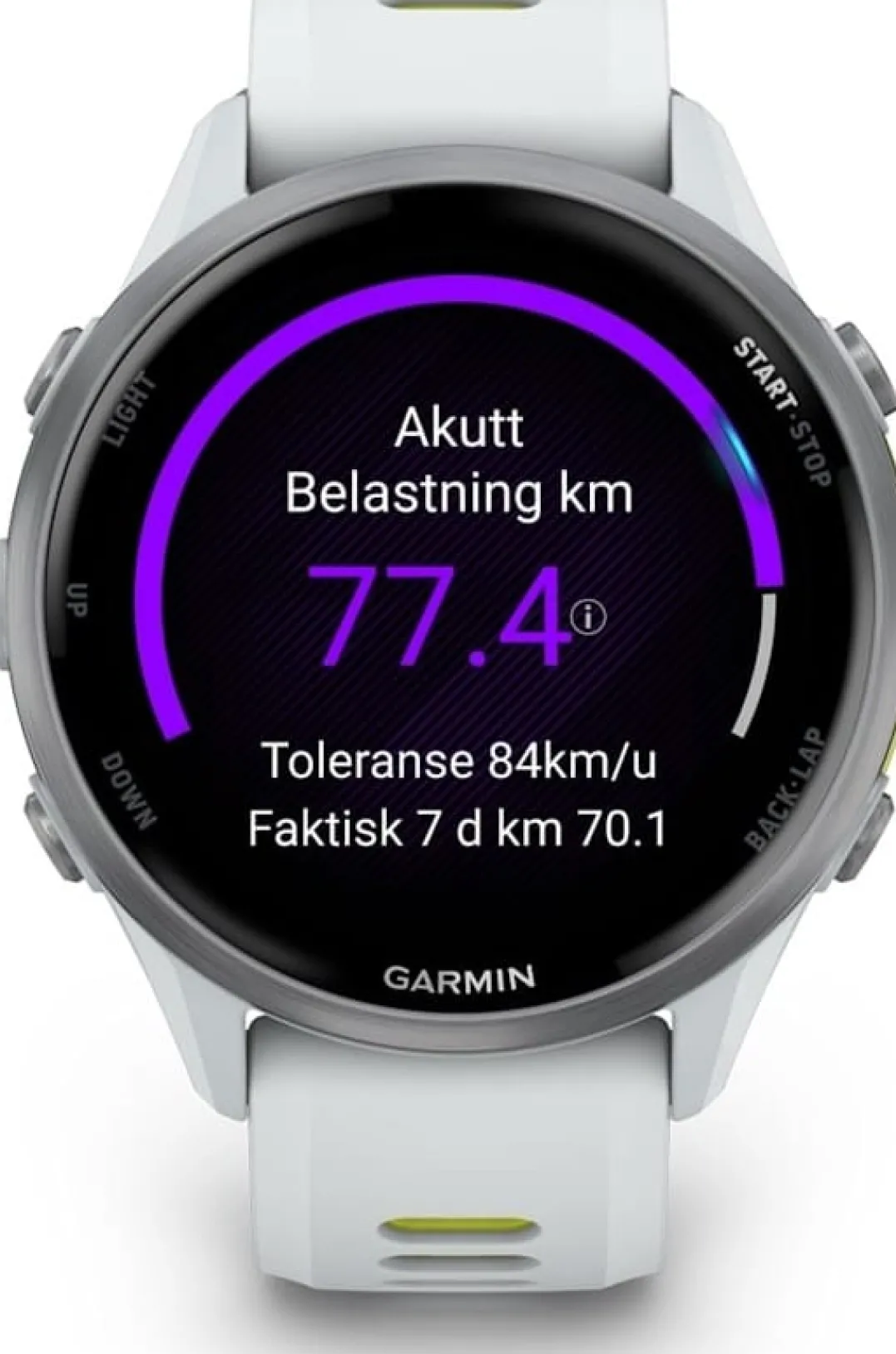 Garmin Forerunner 970 Whitestone/amp Yellow