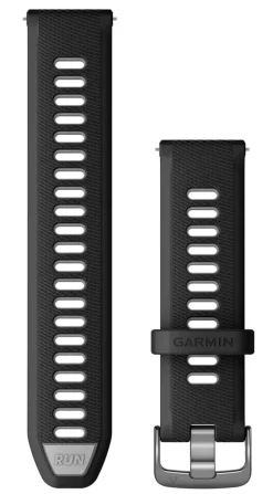 Garmin Hurtigutløsningsremmer (22 Mm) Sort/puddergrå Med Skifergrå Anordning