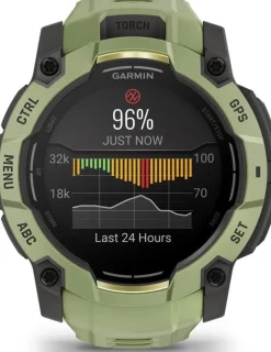 Garmin Instinct 3, Amoled 50mm Fern Green Gray