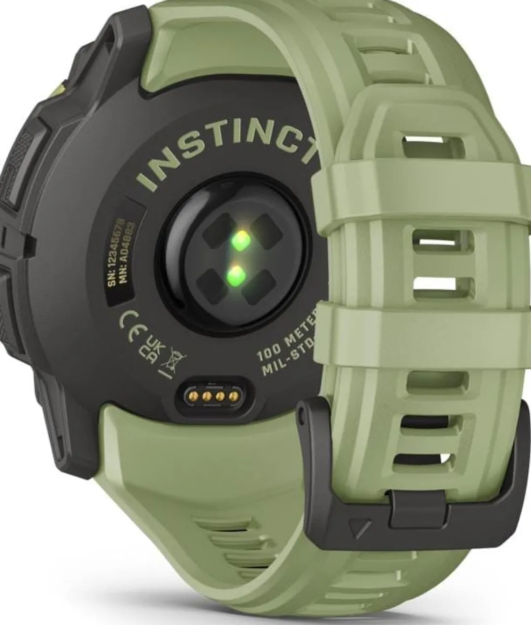 Garmin Instinct 3, Amoled 50mm Fern Green Gray