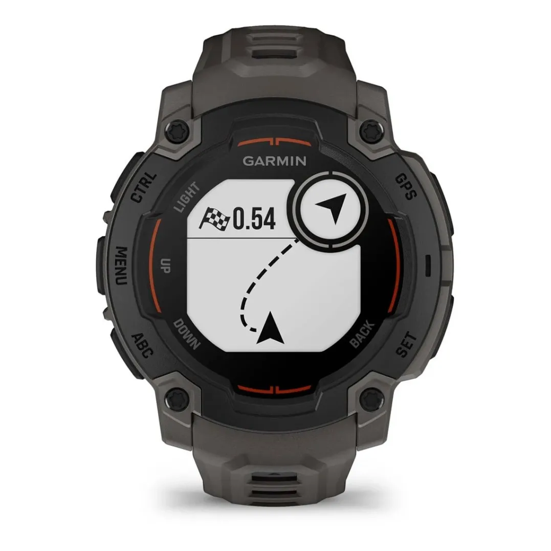Garmin Instinct E, 45 Mm Black Bezel With Charcoal Band