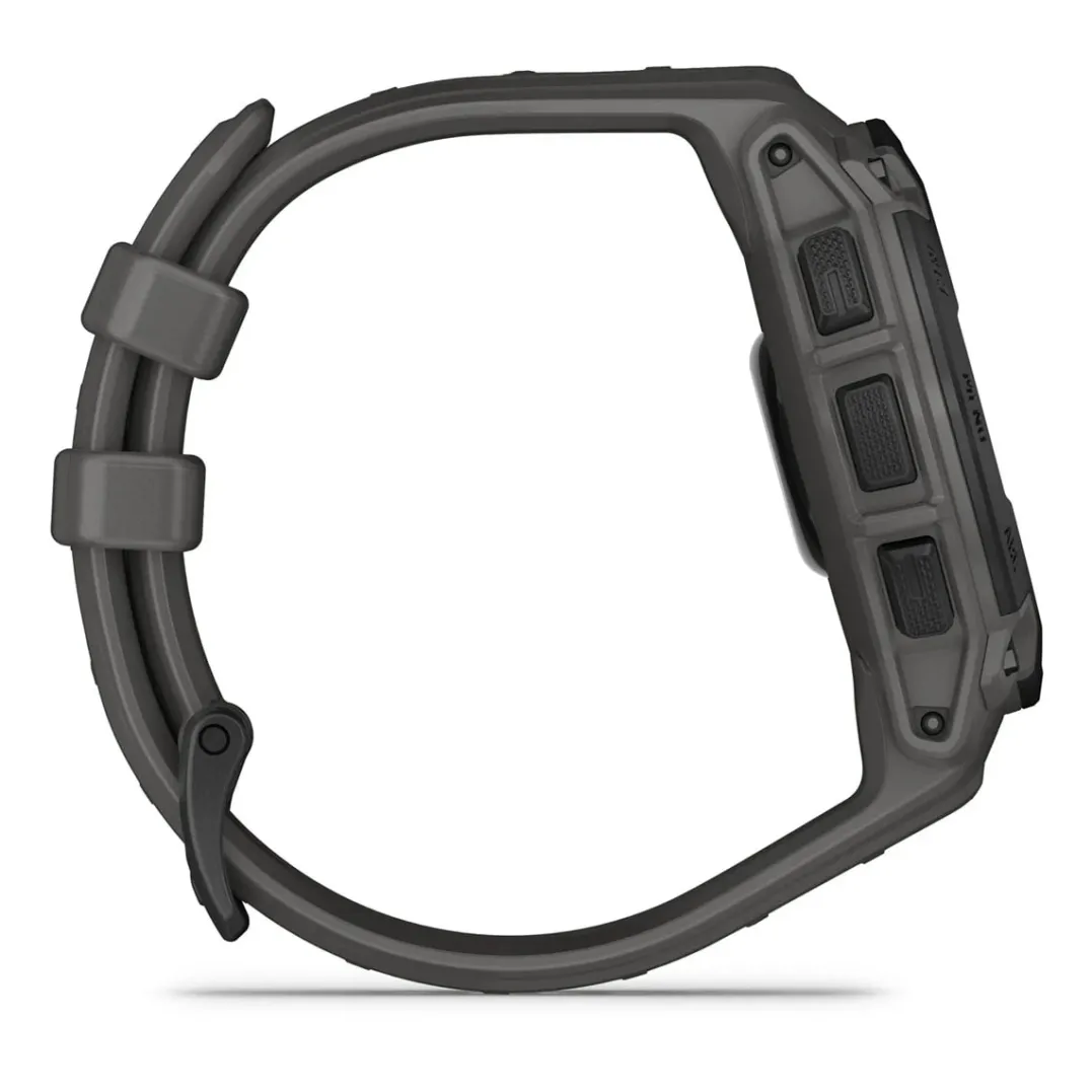 Garmin Instinct E, 45 Mm Black Bezel With Charcoal Band