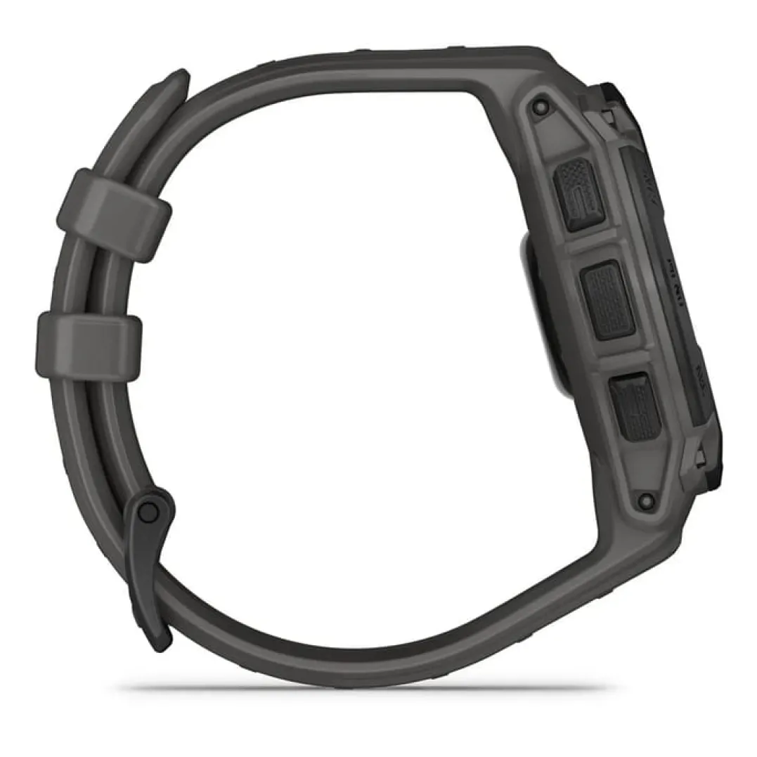 Garmin Instinct E, 45 Mm Black Bezel With Charcoal Band