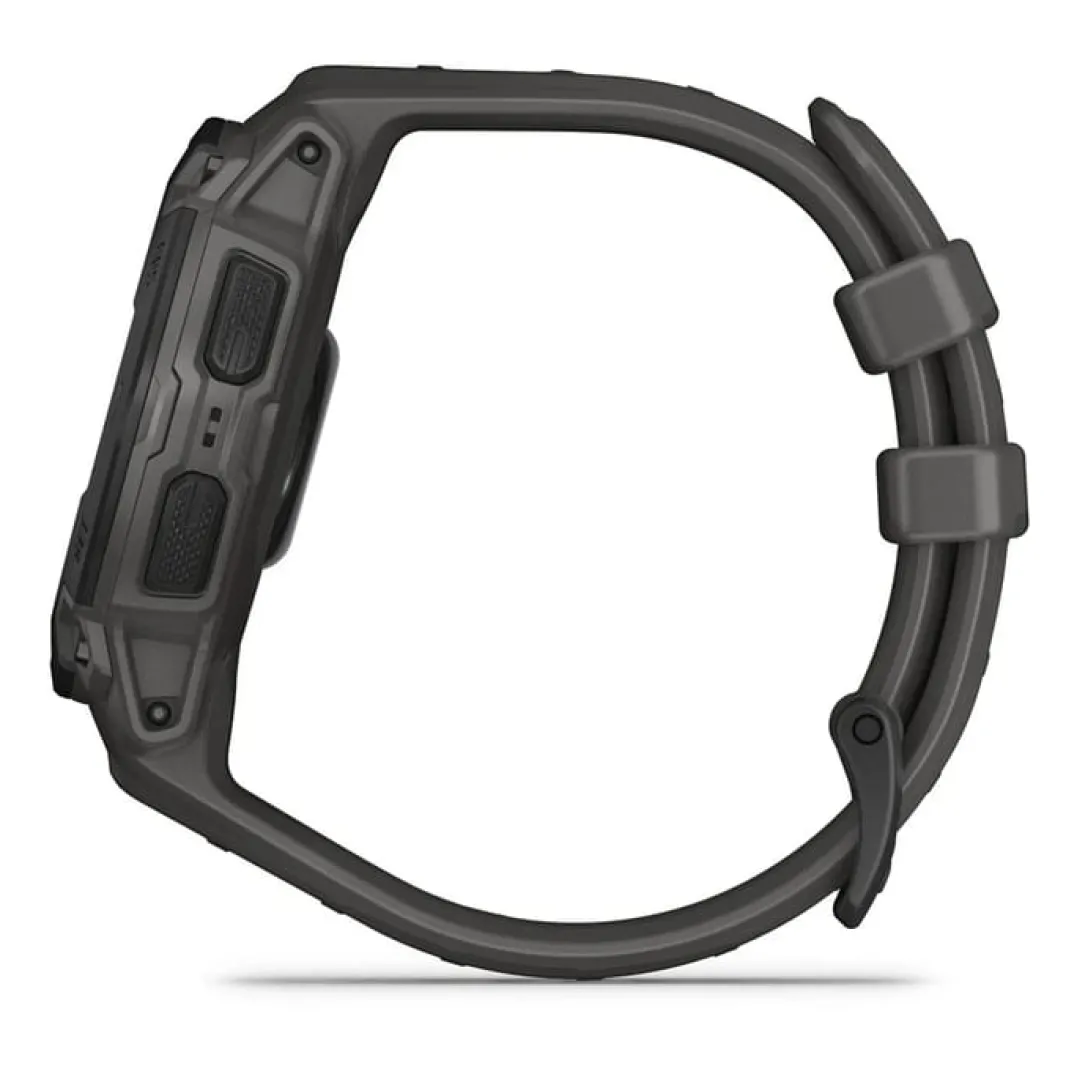 Garmin Instinct E, 45 Mm Black Bezel With Charcoal Band