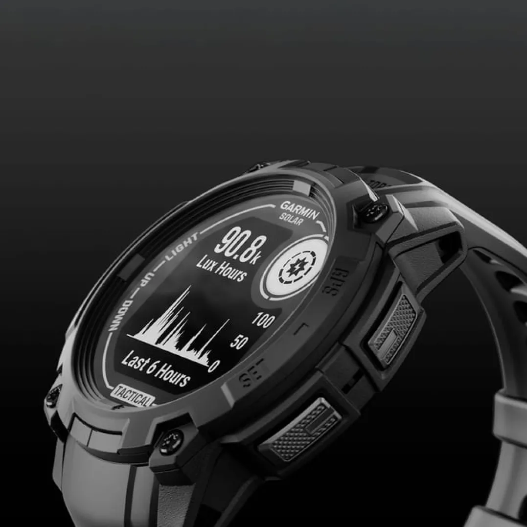 Garmin Instinct® 3 – 45 mm, Solar, Tactical Edition Black