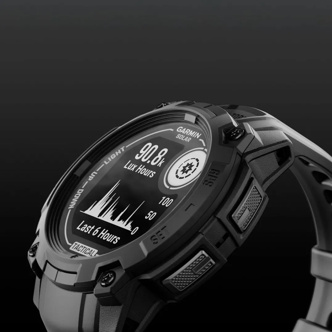 Garmin Instinct® 3 – 50 mm, Solar, Tactical Edition Black