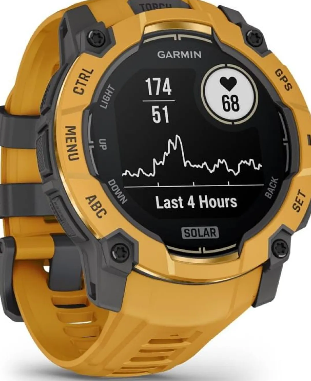 Garmin Instinct 3, Solar 50mm Sunburst Gray