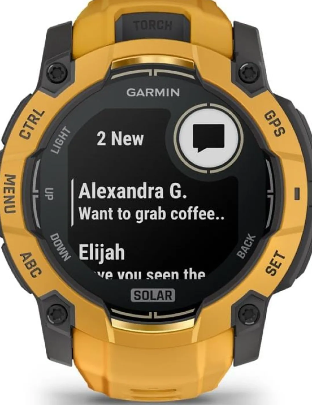 Garmin Instinct 3, Solar 50mm Sunburst Gray