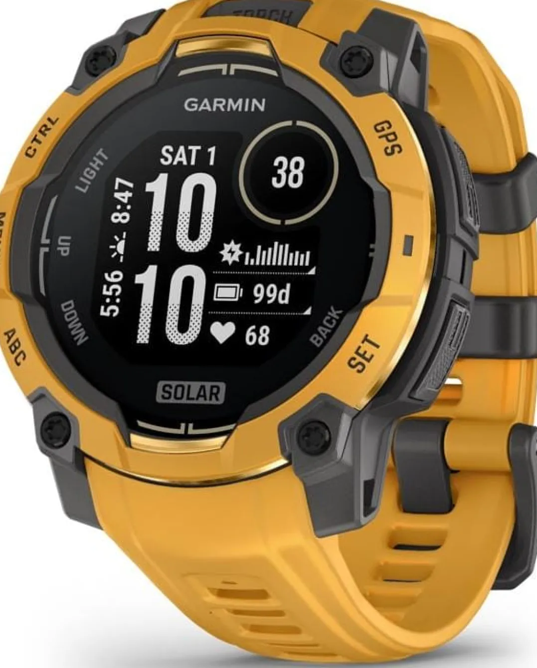 Garmin Instinct 3, Solar 45mm Sunburst Gray