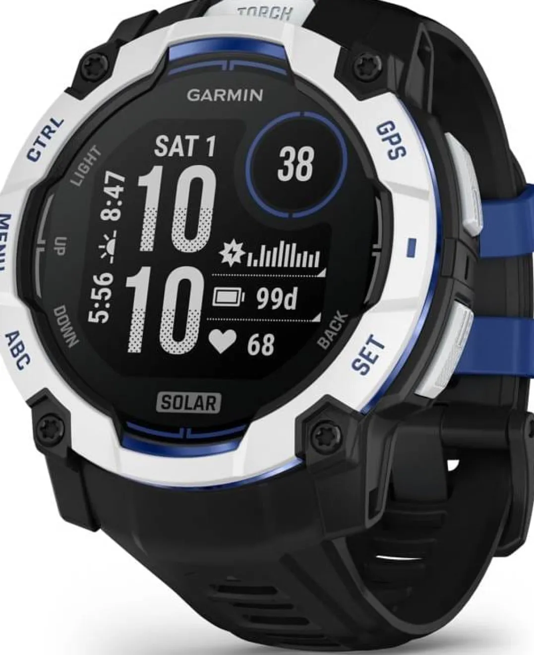 Garmin Instinct 3 Solar Whitestone