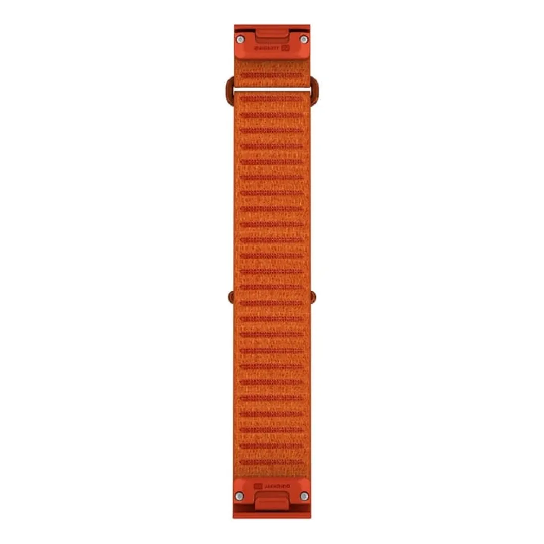 Garmin Quickfit - Comfortfit Fabric, 22mm, Short Autumn Orange