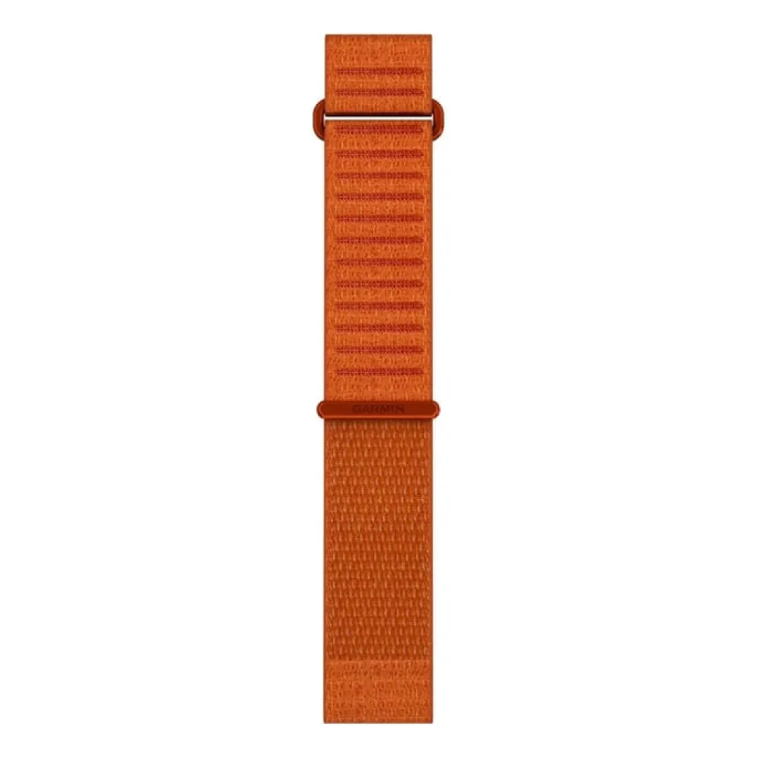 Garmin Quickfit - Comfortfit Fabric, 22mm, Short Autumn Orange