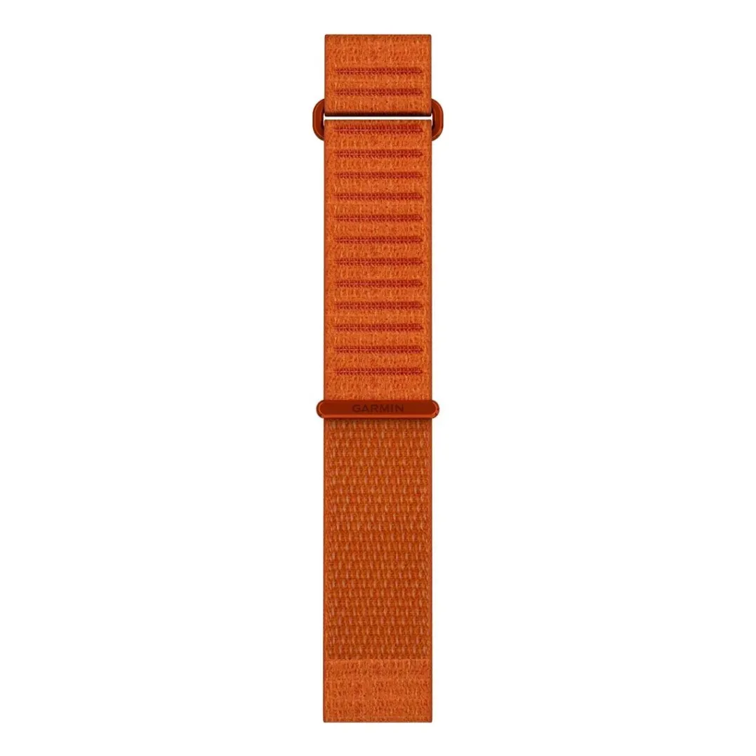 Garmin Quickfit - Comfortfit Fabric, 22mm, Short Autumn Orange