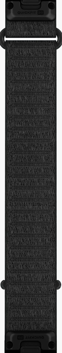 Garmin Quickfit - Comfortfit Fabric, 20mm, Long Black