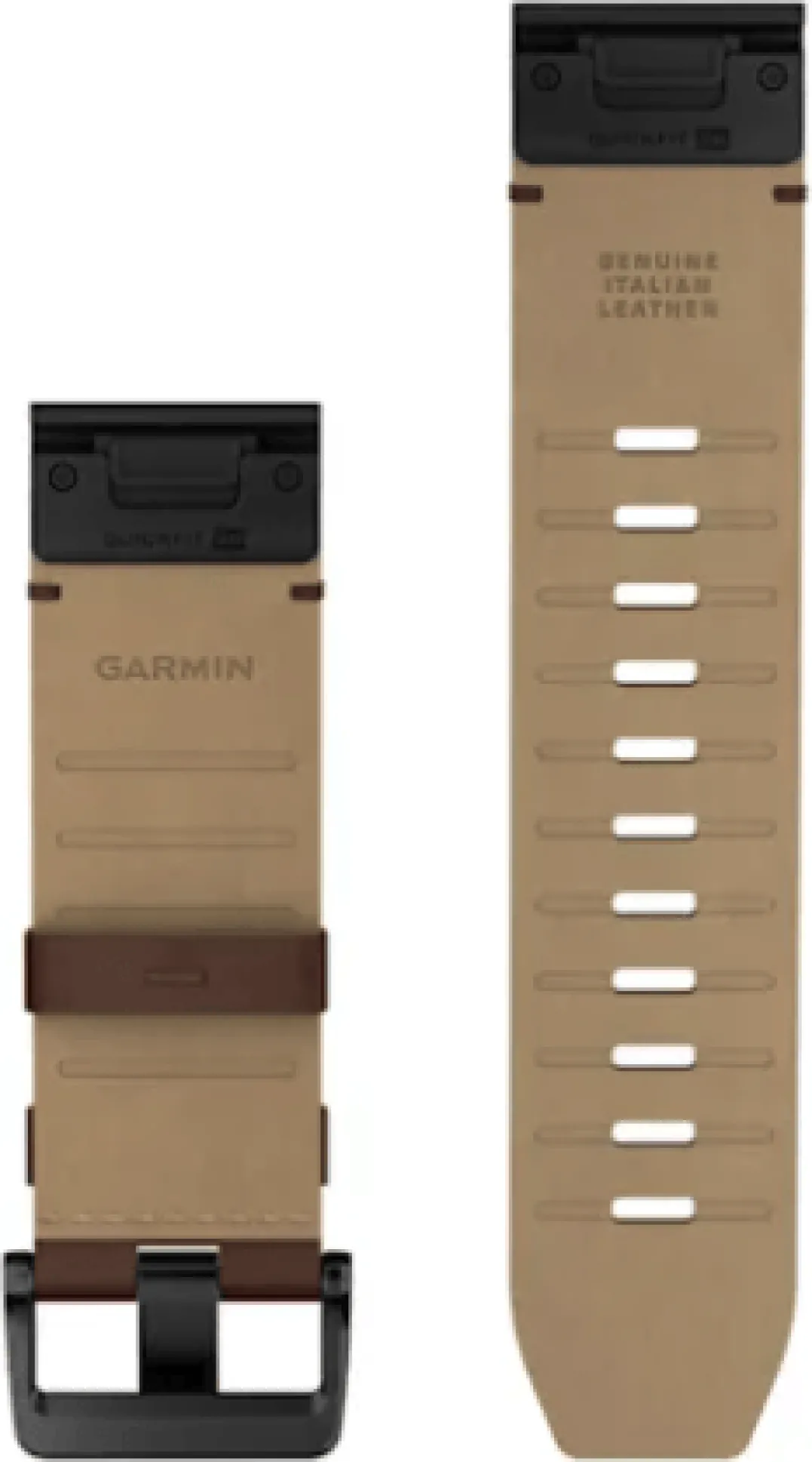 Garmin Quickfit - Fenix 9 Pro, 26mm Walnut Leather