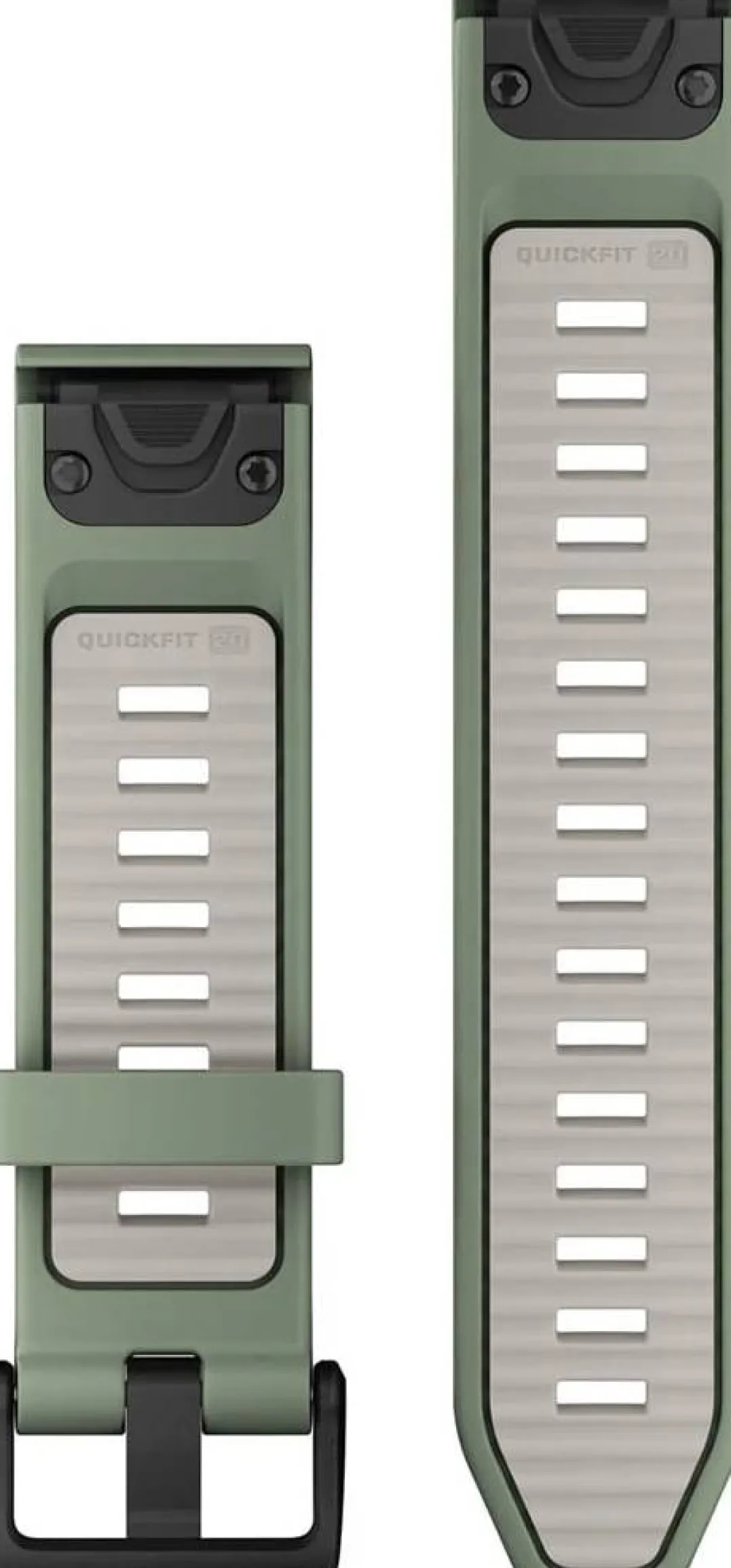 Garmin Quickfit Watch Bands 20mm Willow/fog Gray Silicone