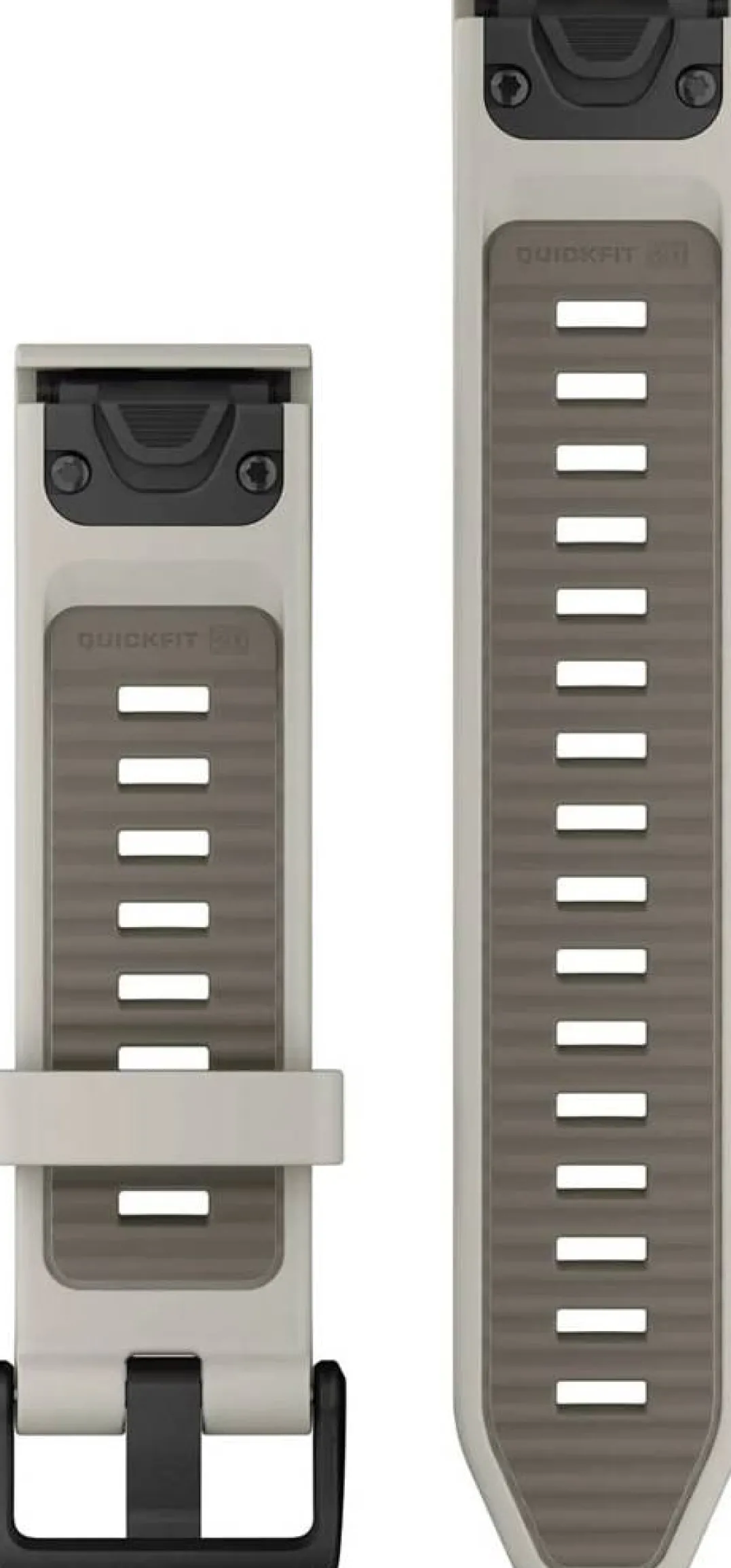 Garmin Quickfit Watch Bands 20mm Fog Gray/dark Sandstone Silicone