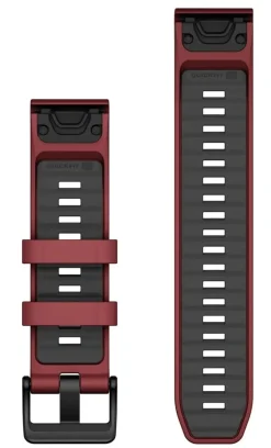 Garmin Quickfit Watch Bands Marsala/graphite Silicone