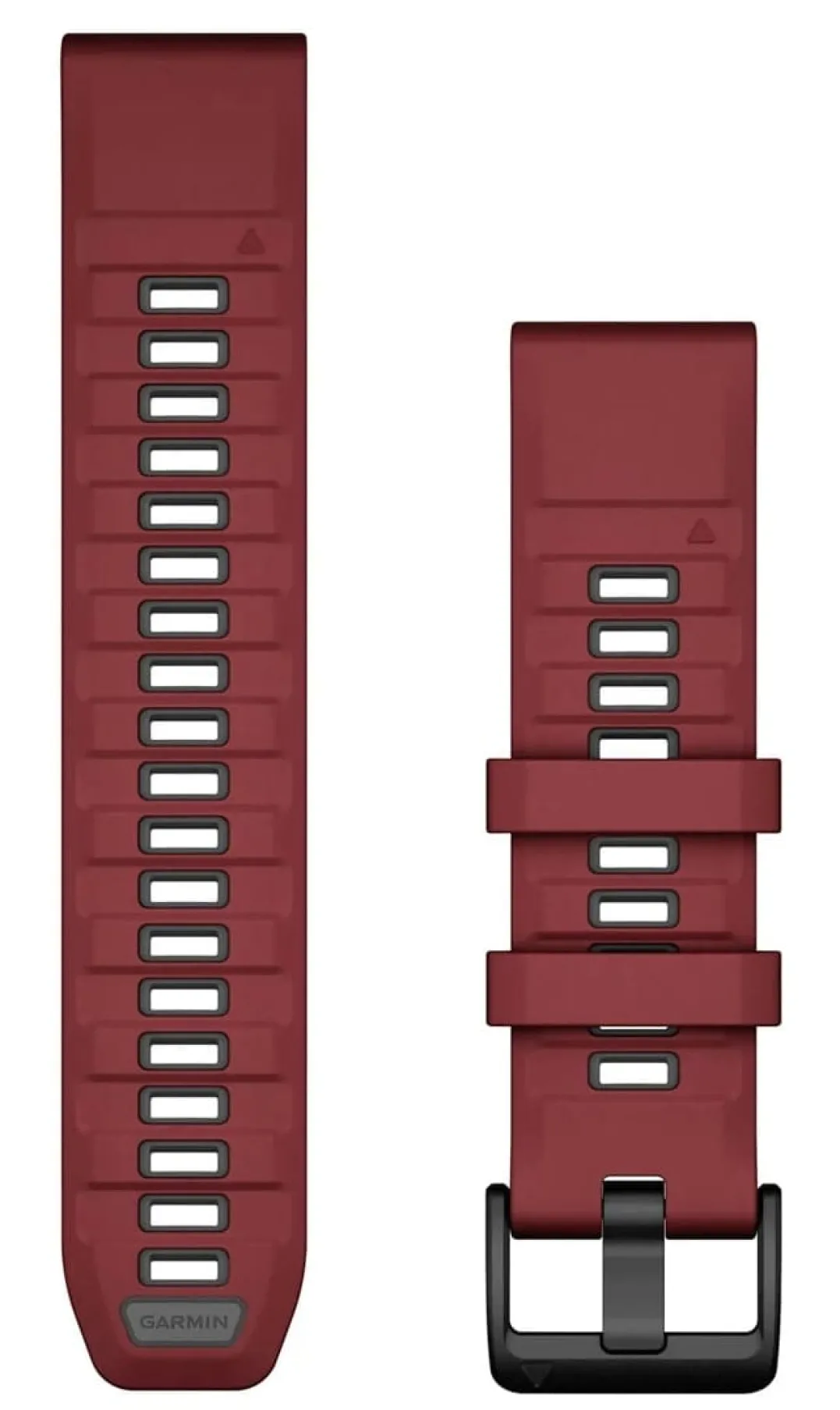 Garmin Quickfit Watch Bands Marsala/graphite Silicone
