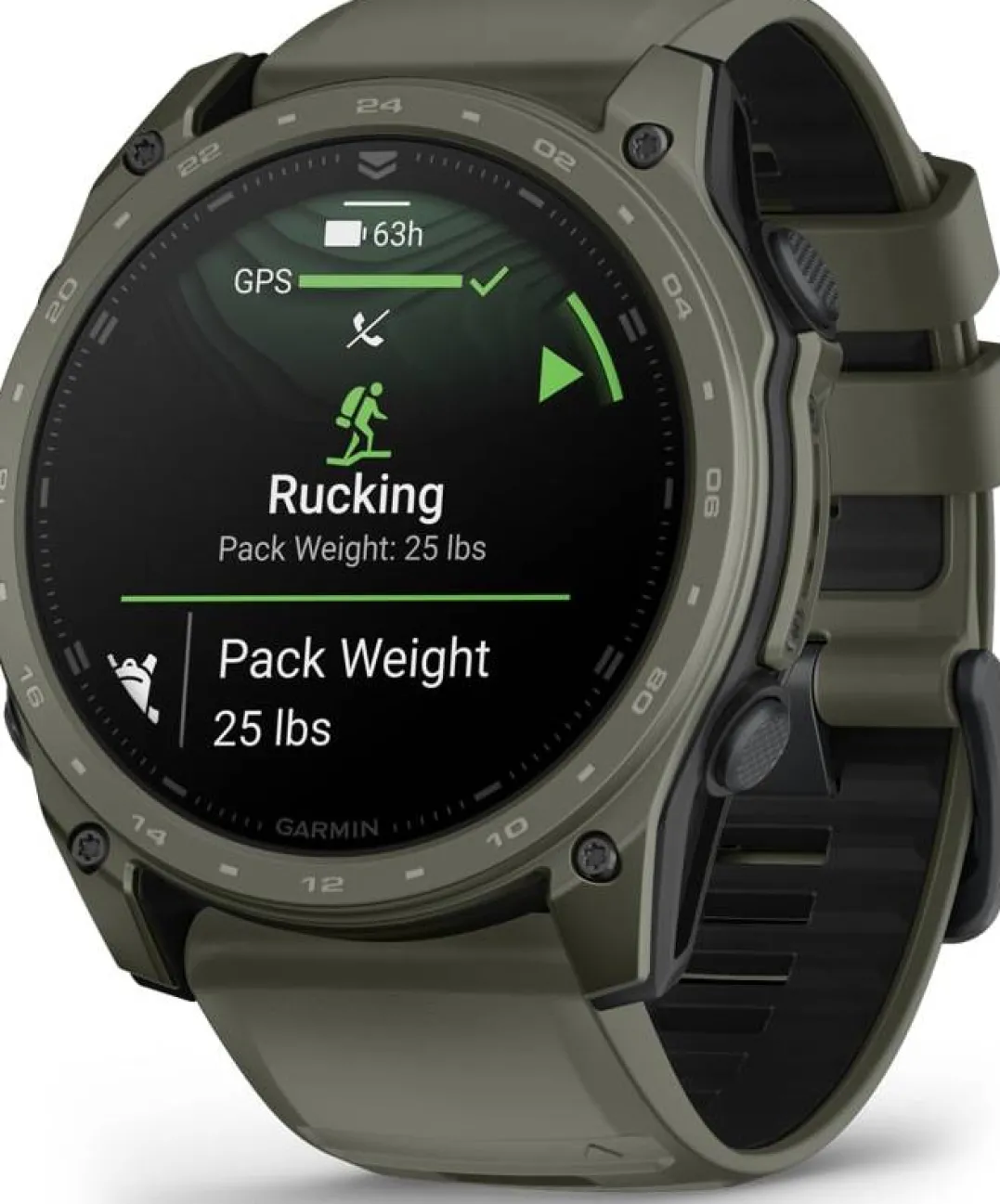 Garmin Tactix 8 Cerakote Dark Green