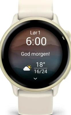 Garmin Vivoactive 6 Bone/Lunar Gold