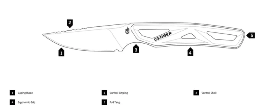 Gerber Exo-Mod Caper Orange