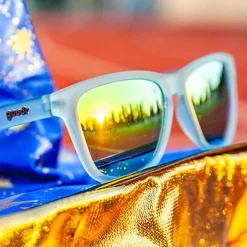 Goodr Sunglasses Sunbathing With Wizards Blue