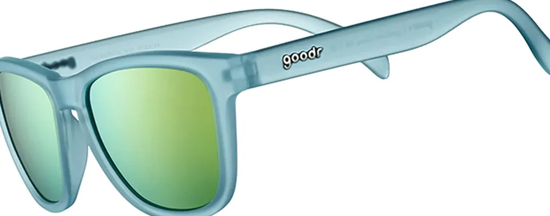 Goodr Sunglasses Sunbathing With Wizards Blue