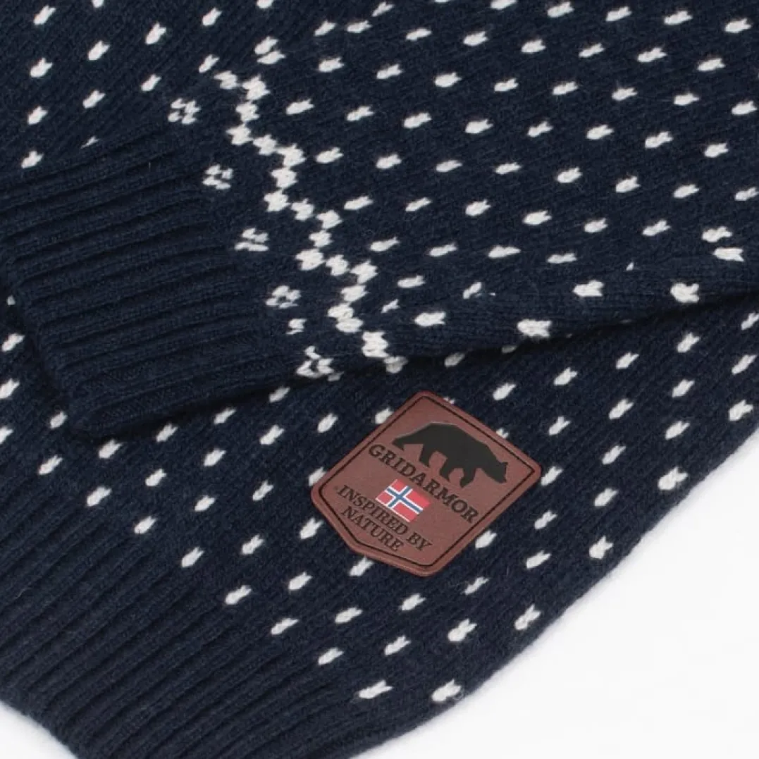 Gridarmor Classic Wool Sweater Wmn Navy Blazer