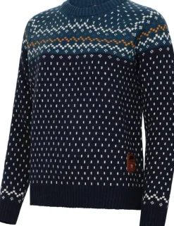 Gridarmor Classic Wool Sweater Wmn Navy Blazer