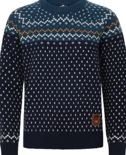 Gridarmor Classic Wool Sweater Wmn Navy Blazer
