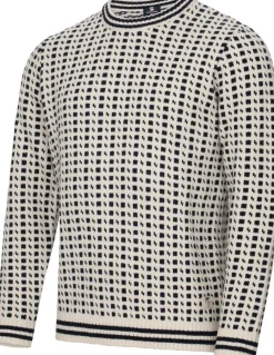 Gridarmor Classic Wool Sweater Men Snow White