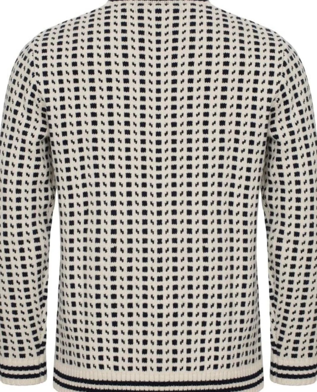 Gridarmor Classic Wool Sweater Men Snow White