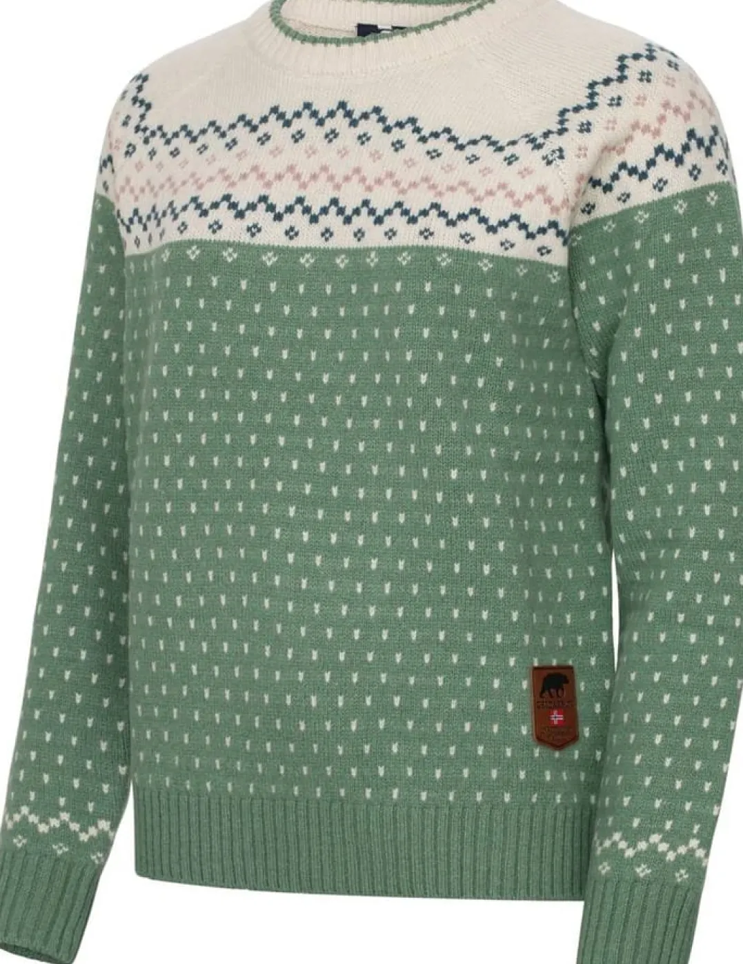 Gridarmor Classic Wool Sweater Wmn Green Bay