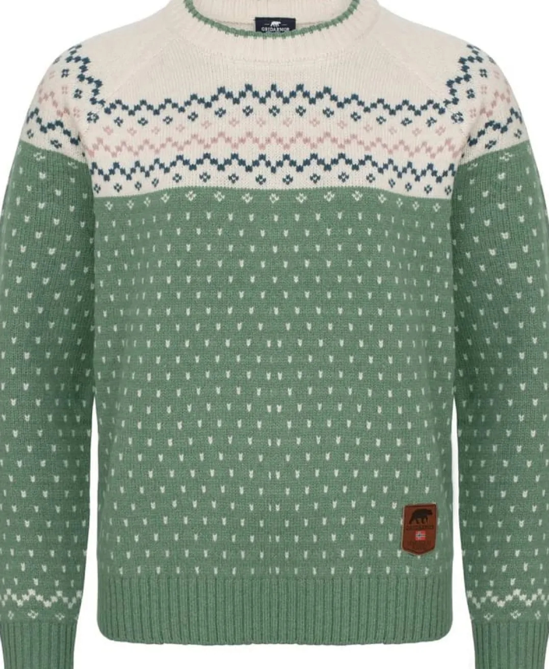 Gridarmor Classic Wool Sweater Wmn Green Bay
