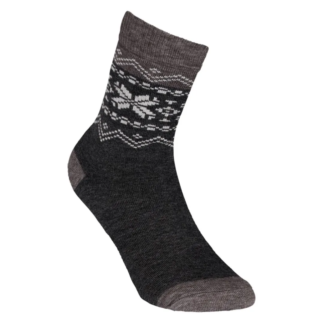 Gridarmor Heritage Merino Socks Mid Grey Melange