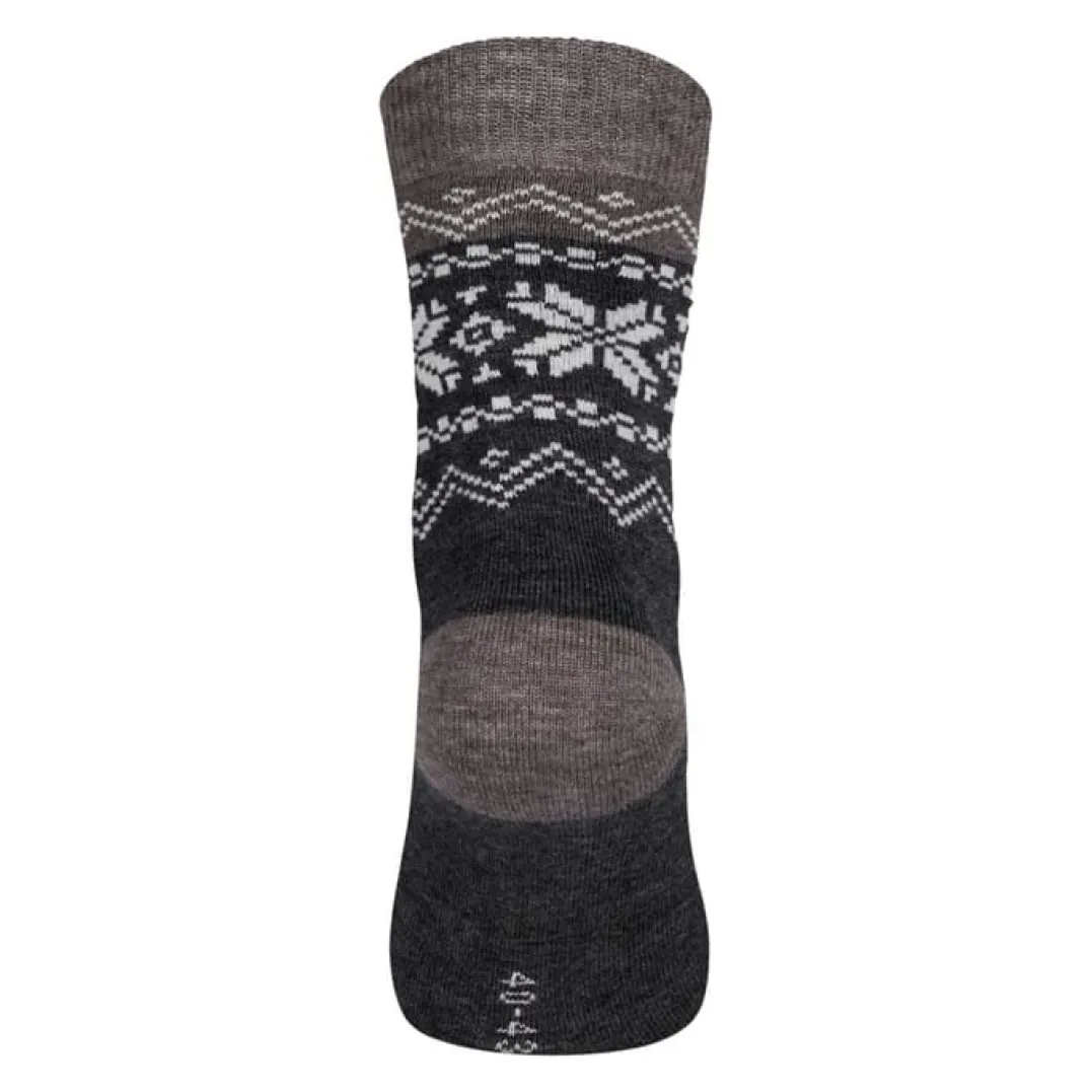Gridarmor Heritage Merino Socks Mid Grey Melange