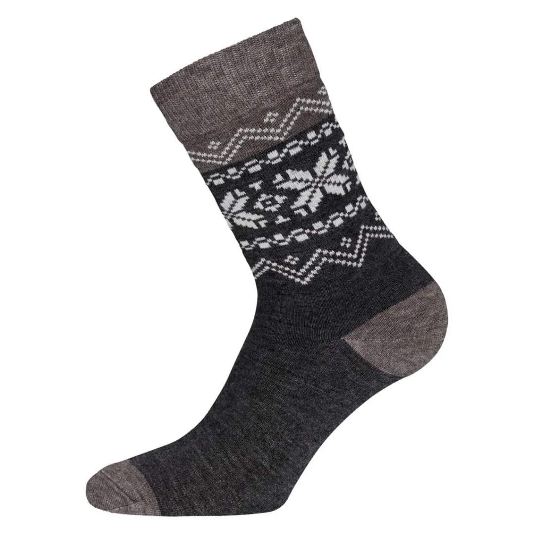 Gridarmor Heritage Merino Socks Mid Grey Melange