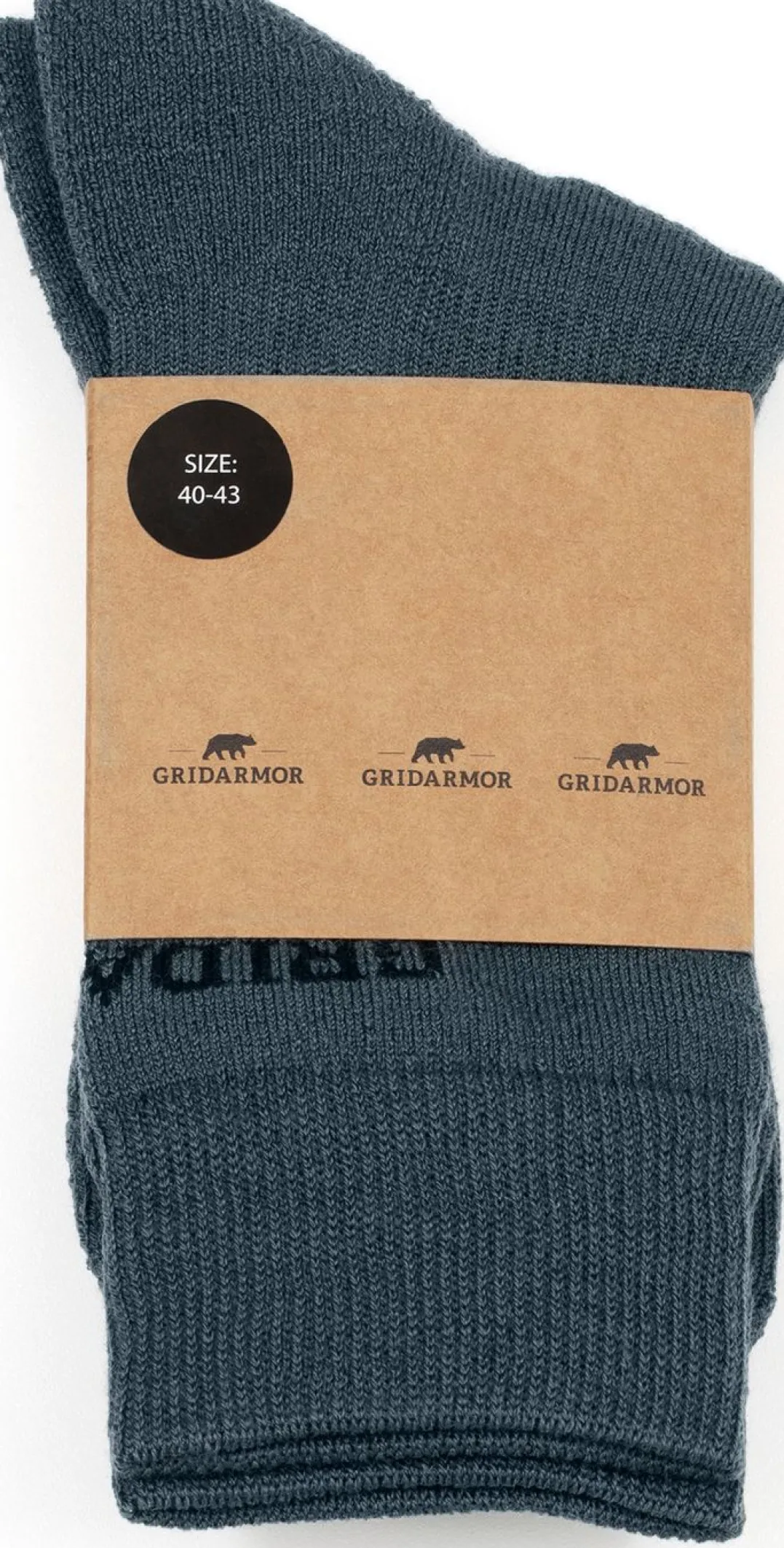 Gridarmor Hiking Wool Sock G2 Dark Slate
