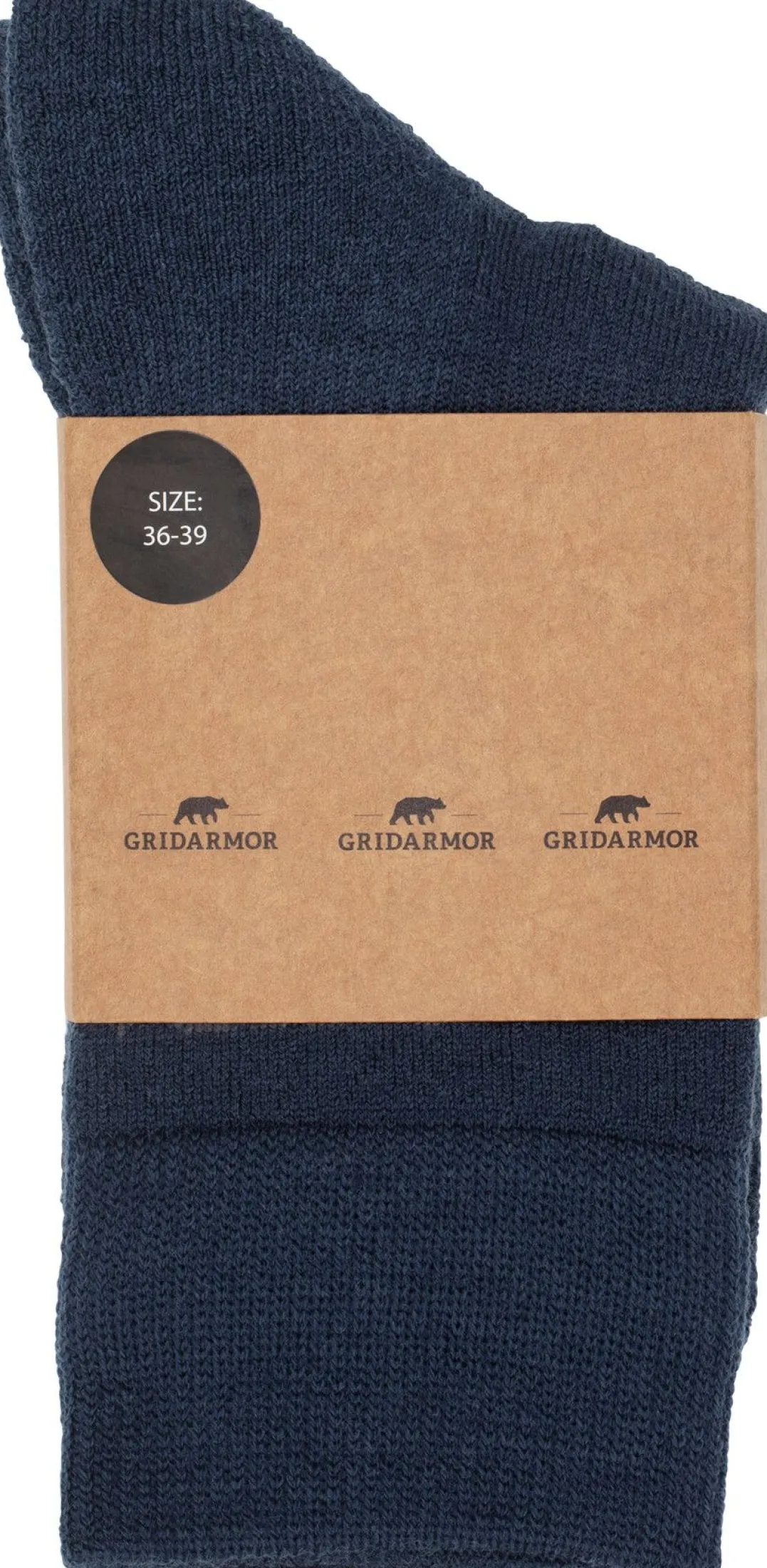 Gridarmor Hiking Wool Sock G2 Navy Blazer