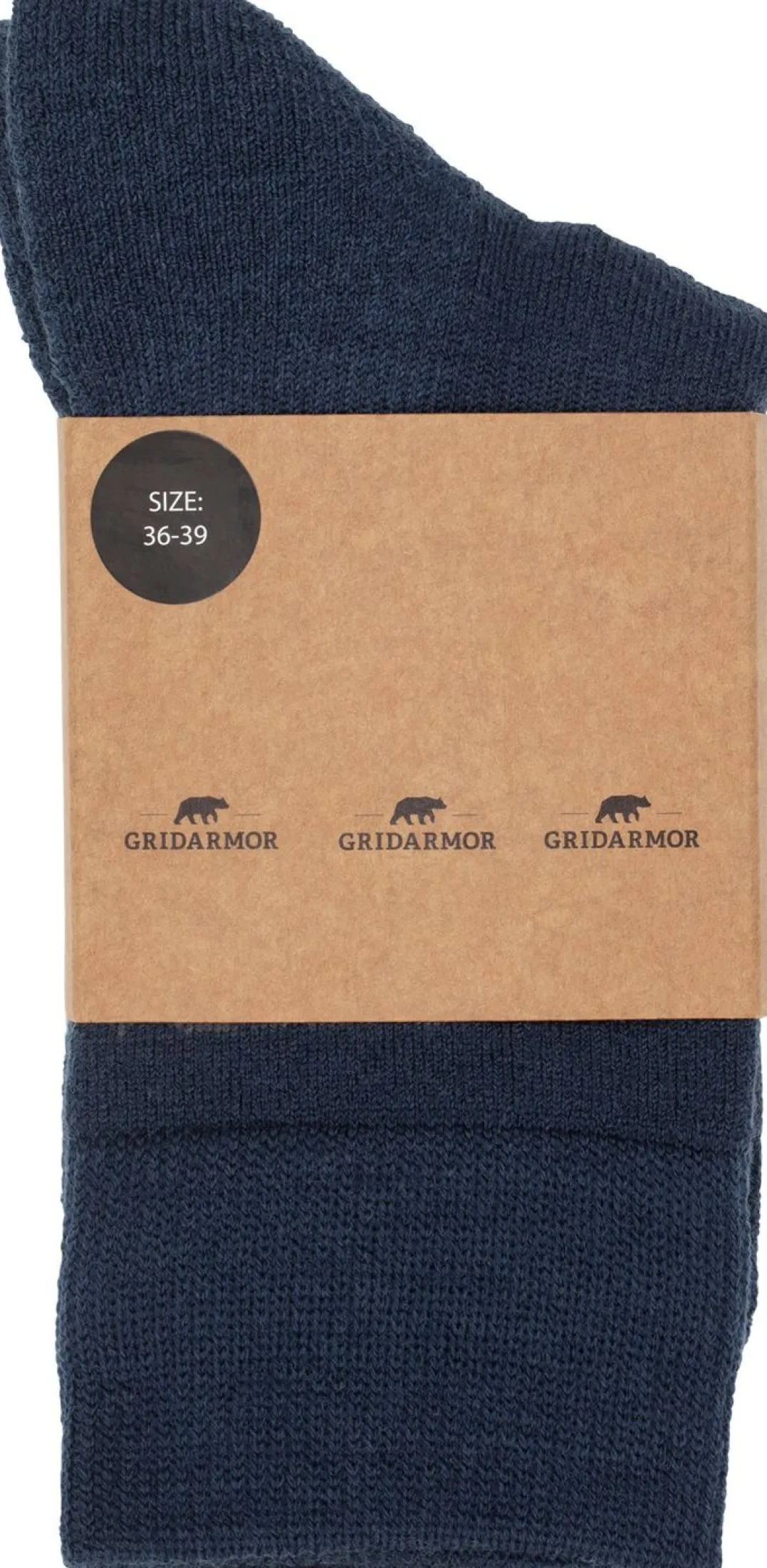 Gridarmor Hiking Wool Sock G2 Navy Blazer