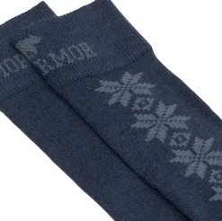 Gridarmor Kids' Alpin Merino Ski Sokk Jr Navy Blazer